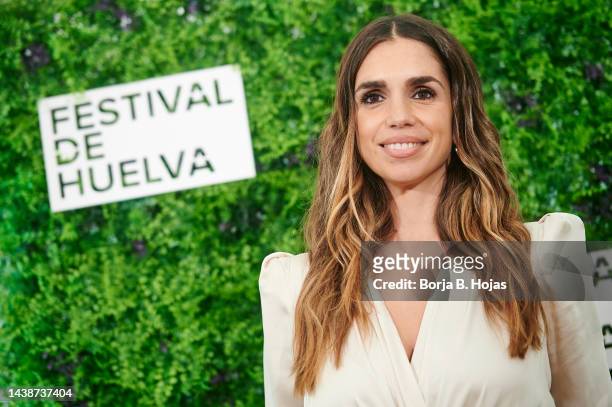 Actress Elena Furiase attends the photocall for the "Huelva Iberoamerican Film Festival" at Palacio de Santa Bárbara on November 03, 2022 in Madrid,...
