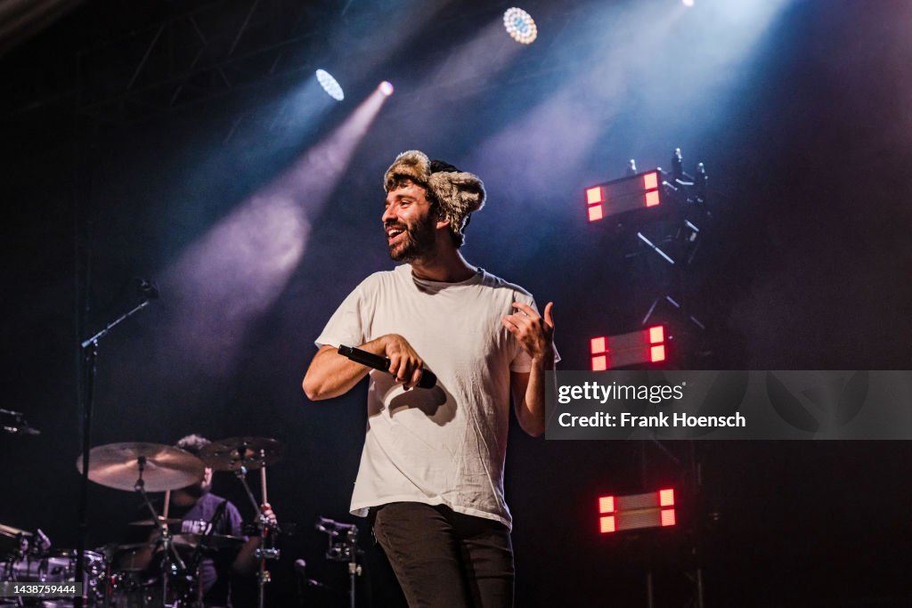 Ajr Rapper Singer Jack Met of the American band AJR performs live on stage... News ...