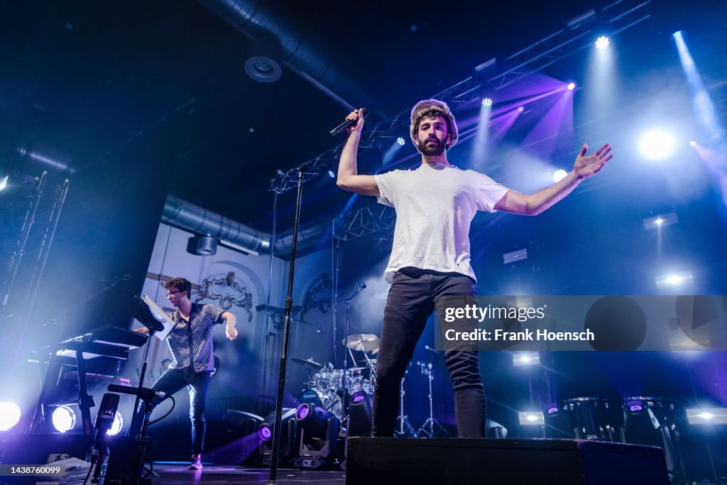 Ajr Rapper Ryan Met and Jack Met of the American band AJR perform live on stage ...