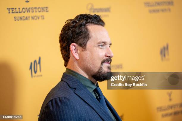 Cole Hauser attends Paramount's "Yellowstone" Season 5 New York Premiere at Walter Reade Theater on November 03, 2022 in New York City.