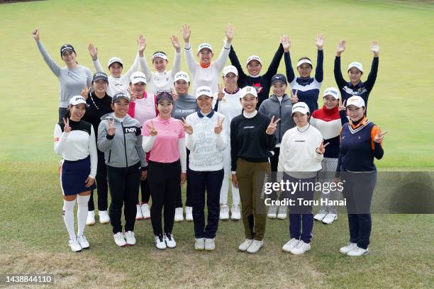 Akari Takano, Rui Hiraoka, Chihiro Kogure, Sora Kamiya, Kagetsu Tsuruse, Miu Fujii and Ayano Mori of Japan, Jihye Park of Australia, Mitsuki...