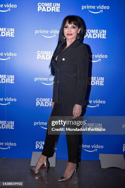 Italian showgirl Miriana Trevisan during the preview of the docufilm Carlo Mazzone - Come un Padre. Rome , October 28th, 2022