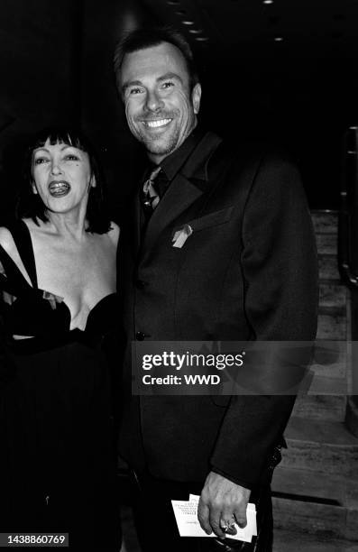 Theirry Mugler attends a Council of Fashion Designers of America event at Lincoln Center in New York City on February 2, 1993.