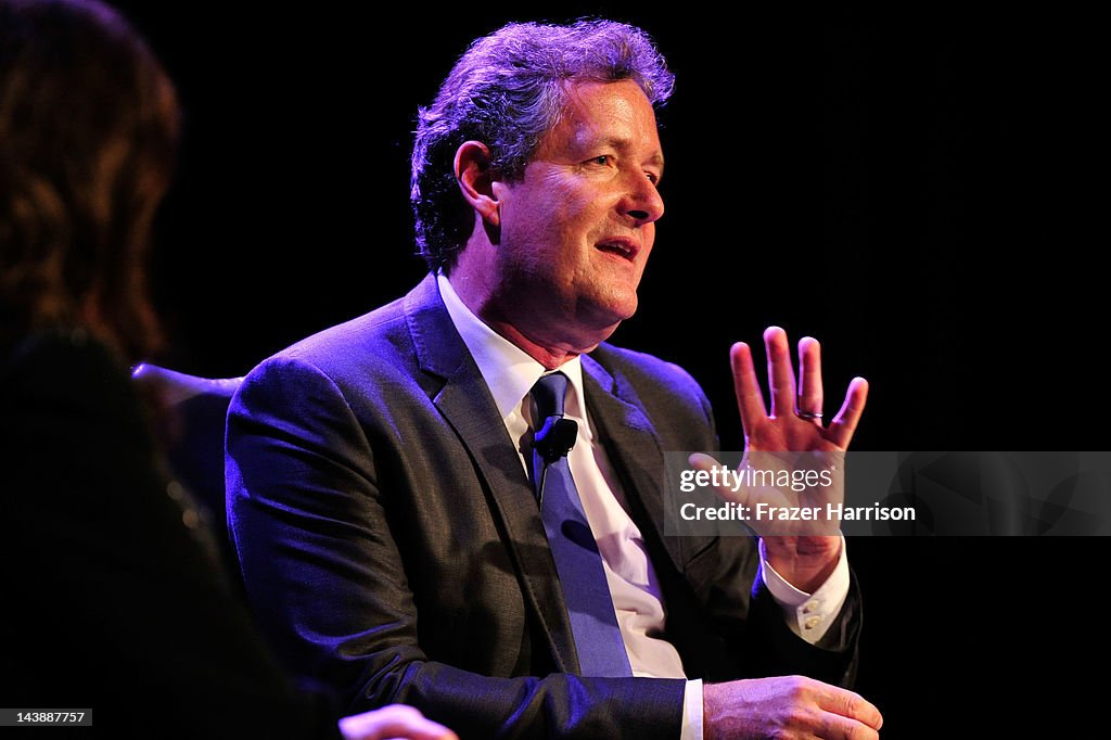 BritWeek 2012's "Evening With Piers Morgan" - Inside