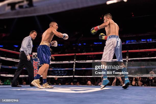 May 20 Teofimo Lopez vs Ronald Rivas on May 20th, 2017 in New York City.