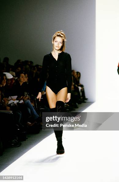 Model Rie Rasmussen. News Photo - Getty Images