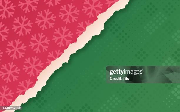 ilustrações, clipart, desenhos animados e ícones de fundo abstrato do papel de embrulho de natal - cerimônia de abertura