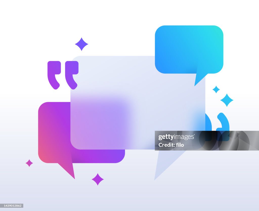 Speech Bubble Communication Feedback