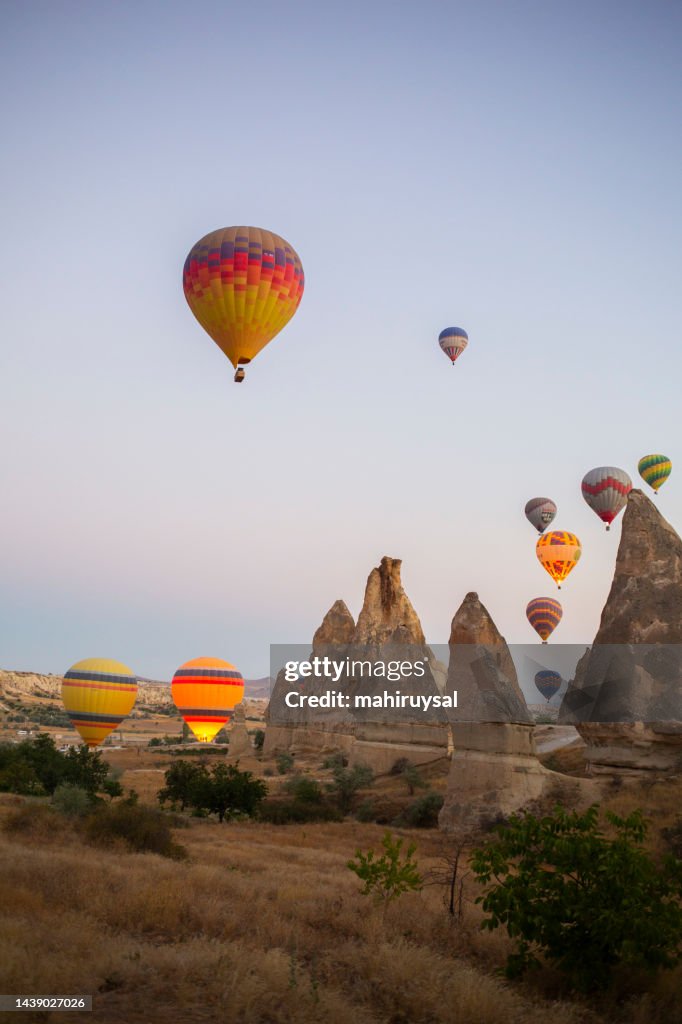 Hot Air Balloons in Cappadocia