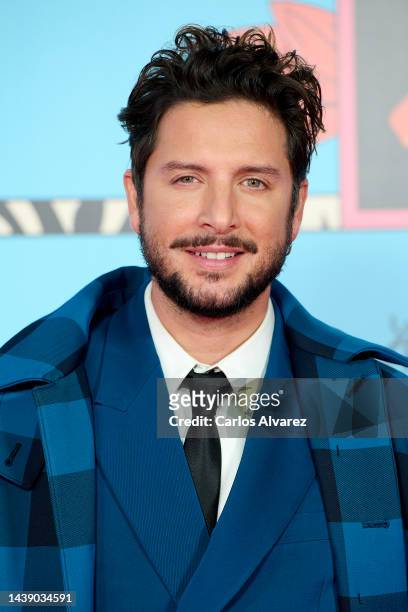 Singer Manuel Carrasco attends the red carpet for the LOS40 Music Awards 2022 at the WiZink Center on November 04, 2022 in Madrid, Spain.
