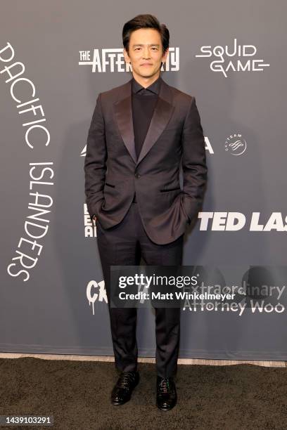 John Cho attends the Critics Choice Association's Celebration of Asian Pacific Cinema & Television at Fairmont Century Plaza on November 04, 2022 in...