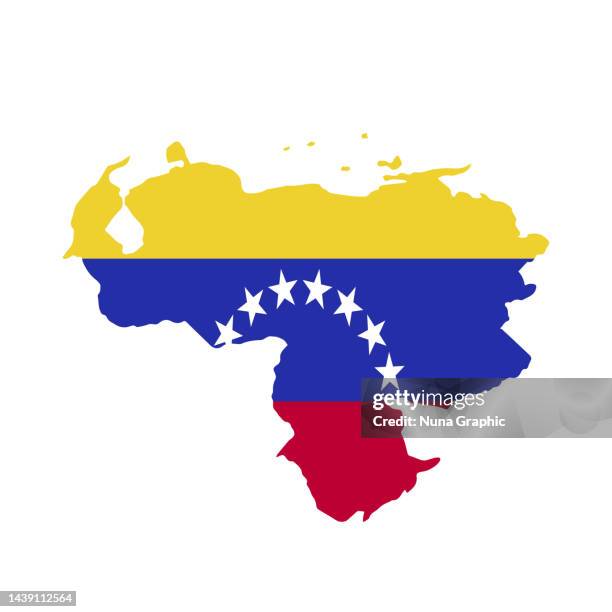 flag maps venezuela - venezuela flag stock illustrations