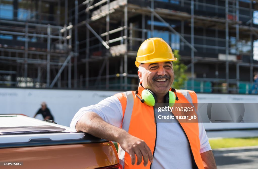 Construction worker on site .