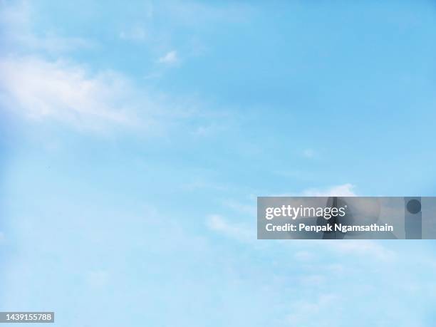 white cloudy in the blue sky natural background, copy space for write text in four frame on white background - altostratus stock-fotos und bilder