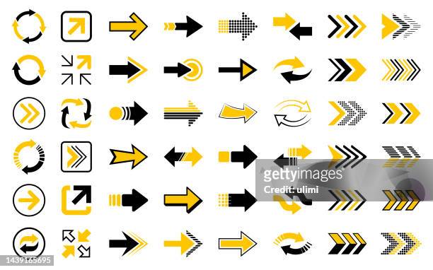 arrows - arrow symbol vector stock illustrations