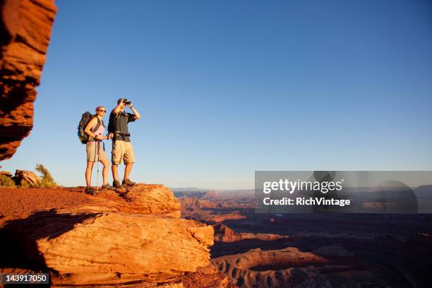 on the lookout - moab utah stock pictures, royalty-free photos & images