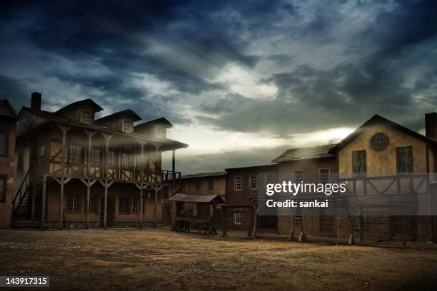 sunrise over old town - west bohemia stock pictures, royalty-free photos & images