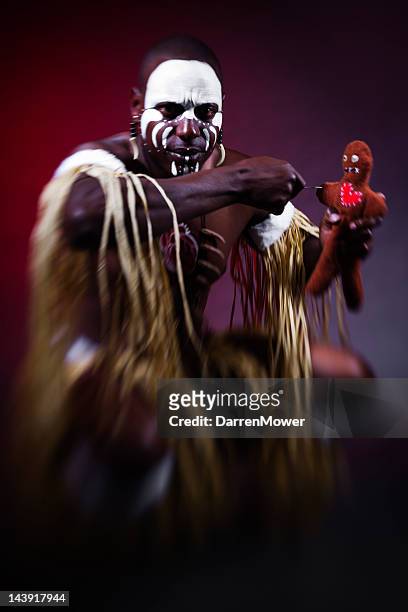 witch doctor - voodoo doll stock pictures, royalty-free photos & images