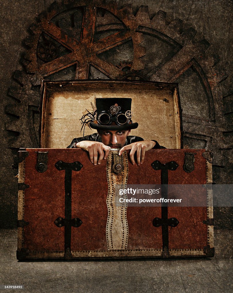 Steampunk Hatter Louco