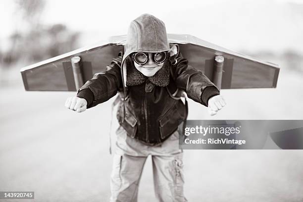 take off - young inventor stock pictures, royalty-free photos & images