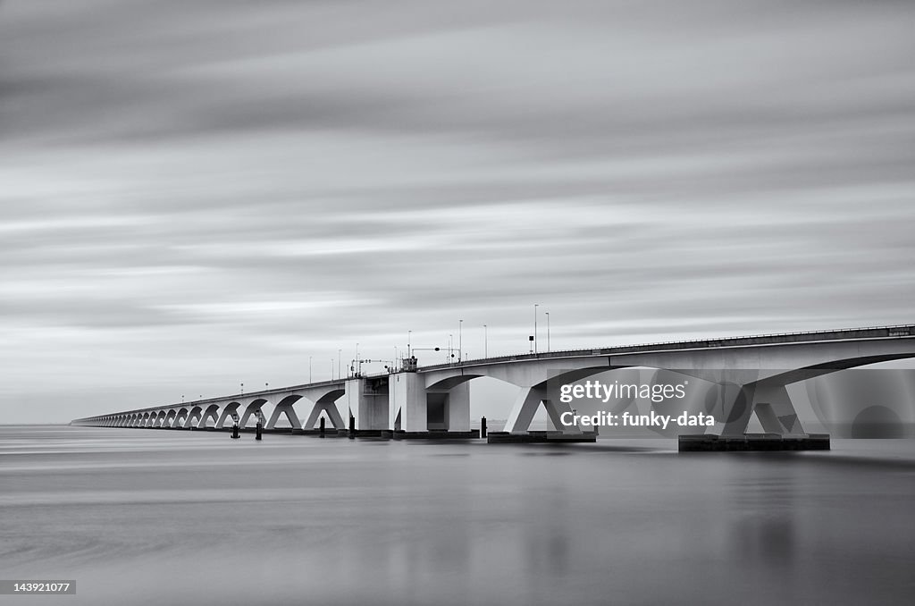 Zeeland Bridge - Long exposure