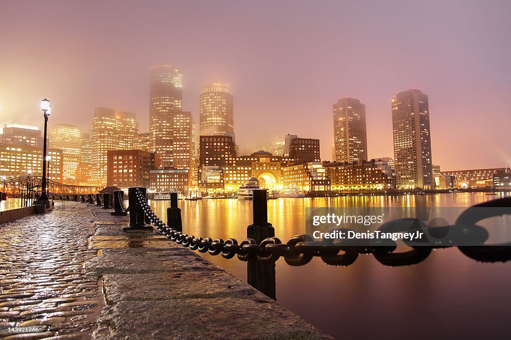 Foggy Night in Boston