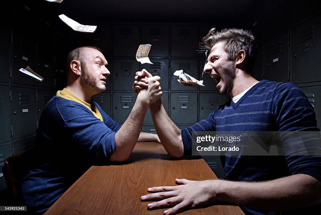 Arm wrestling competition