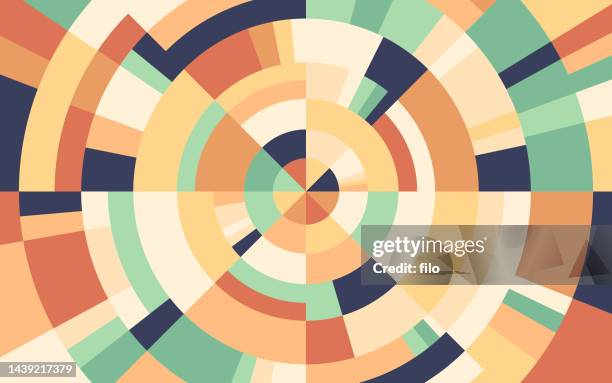 abstract circle target design - quick reference stock illustrations
