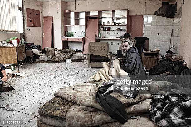 poverty - dirty room stock pictures, royalty-free photos & images
