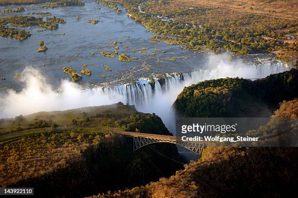 the victoria falls - zambezi river stock pictures, royalty-free photos & images