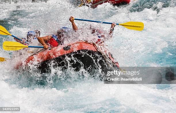 rafting - white water rafting stock pictures, royalty-free photos & images