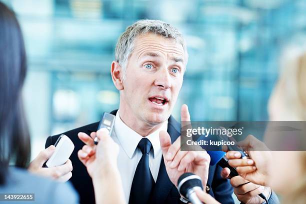 that question is out of line - politician interview stock pictures, royalty-free photos & images