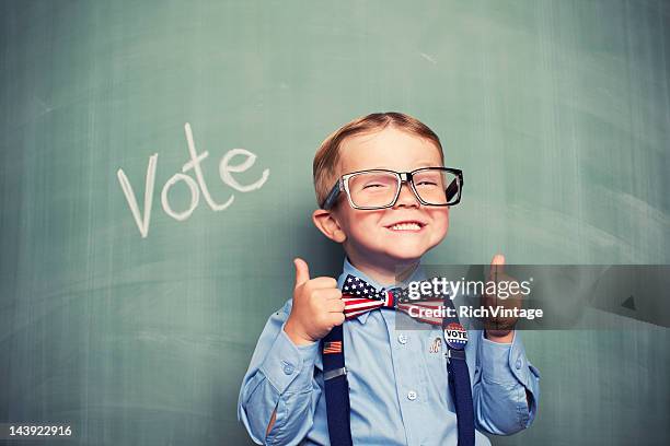just vote - young voters stockfoto's en -beelden