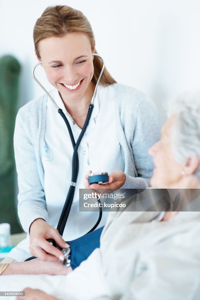 Pumping up her spirits! - Senior Care