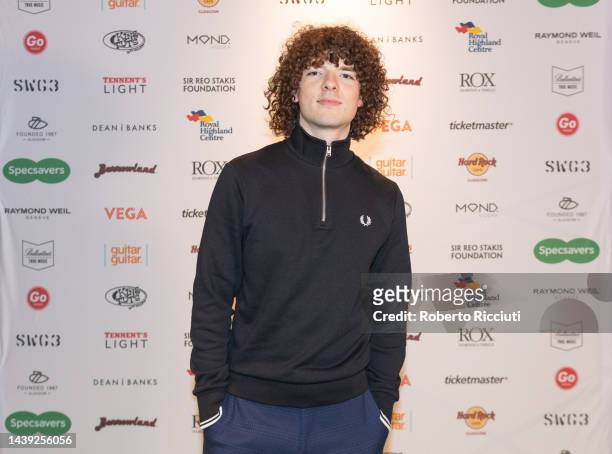 Dylan John Thomas attends the Specsavers Scottish Music Awards 2022 at The Barrowland Ballroom on November 05, 2022 in Glasgow, Scotland.