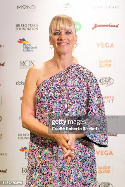 Edith Bowan attends the Specsavers Scottish Music Awards 2022 at The Barrowland Ballroom on November 05, 2022 in Glasgow, Scotland.