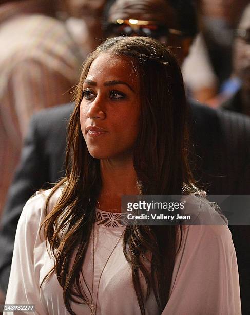 Nicole 'Hoopz' Alexander attends boyfriend Shaquille O'Neal graduation Shaq receives doctoral degree in education from Barry University at James L...