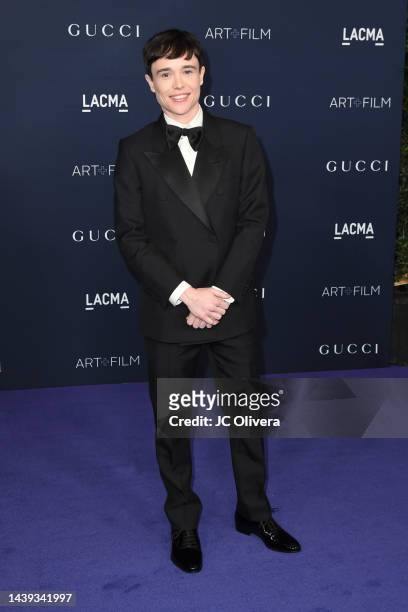 Elliot Page attends the 11th Annual LACMA Art + Film Gala at Los Angeles County Museum of Art on November 05, 2022 in Los Angeles, California.