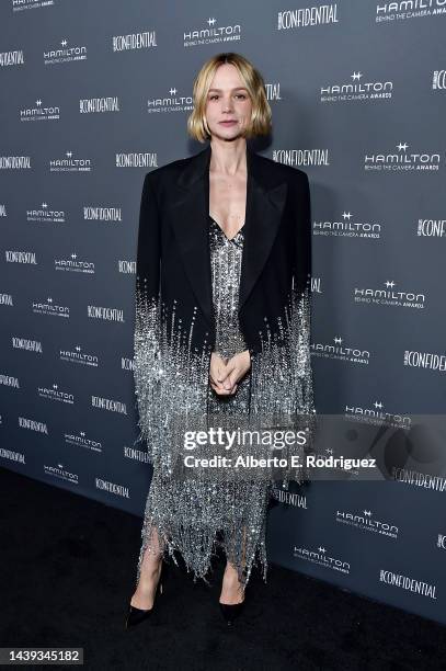 Carey Mulligan attends the 12th Hamilton Behind The Camera Awards hosted by Los Angeles Confidential Magazine, The Premiere Luxury, Lifestyle...