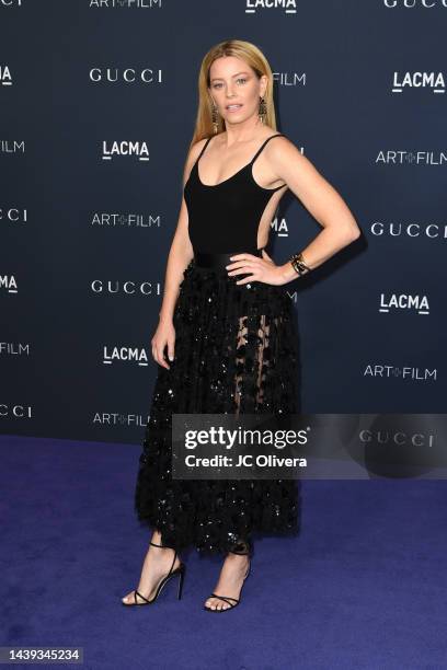 Elizabeth Banks attends the 11th Annual LACMA Art + Film Gala at Los Angeles County Museum of Art on November 05, 2022 in Los Angeles, California.