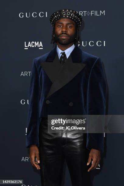 Dev Hynes attends the 11th Annual LACMA Art + Film Gala at Los Angeles County Museum of Art on November 05, 2022 in Los Angeles, California.