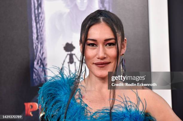Orianka Kilcher attends "Guillermo del Toro's Pinocchio" premiere during 2022 AFI Fest at TCL Chinese Theatre on November 05, 2022 in Hollywood,...