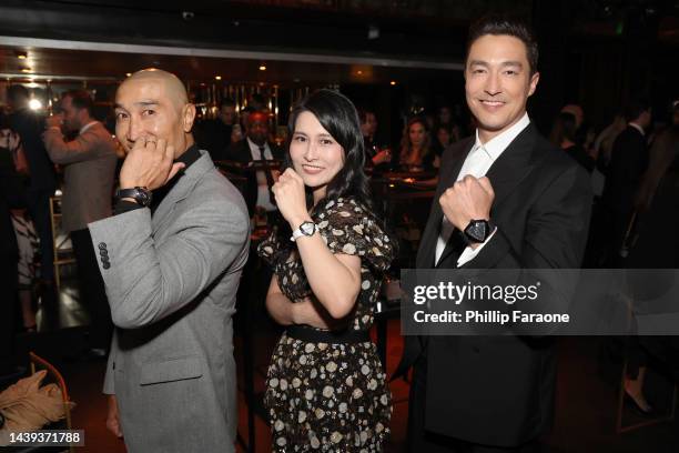 Soo Kim and Daniel Henney attend the 12th Hamilton Behind The Camera Awards hosted by Los Angeles Confidential Magazine, The Premiere Luxury,...