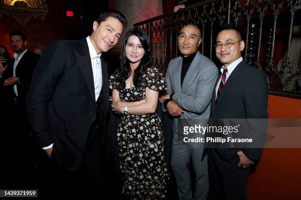 Daniel Henney, Soo Kim, and Jin Young Lee attend the 12th Hamilton Behind The Camera Awards hosted by Los Angeles Confidential Magazine, The Premiere...
