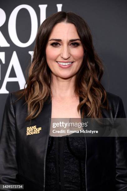 Sara Bareilles poses in the press room during the 37th Annual Rock & Roll Hall of Fame Induction Ceremony at Microsoft Theater on November 05, 2022...