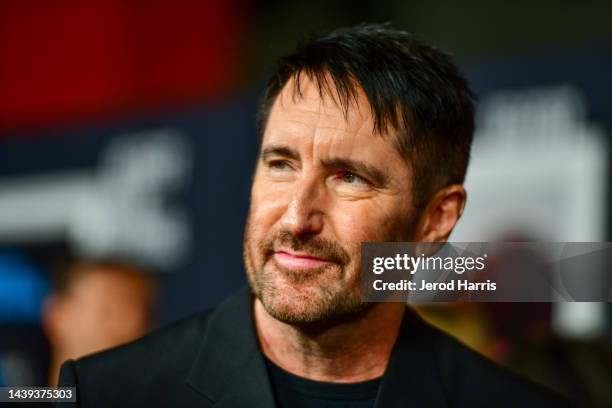 Trent Reznor arrives at 2022 AFI Fest - "Bones And All" Special Screening at TCL Chinese Theatre on November 05, 2022 in Hollywood, California.