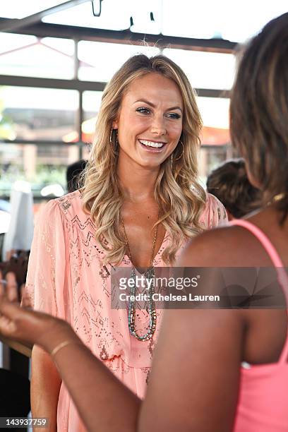 Actress/model Stacy Keibler hosts a tequila cocktail competition and celebrates Cinco de Mayo at Mixology101 & Planet Dailies on May 5, 2012 in Los...