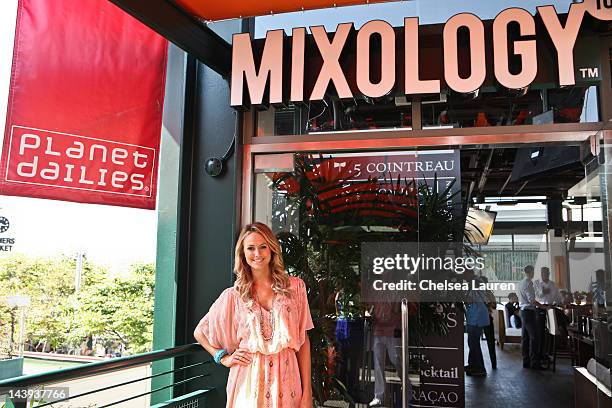 Actress/model Stacy Keibler hosts a tequila cocktail competition and celebrates Cinco de Mayo at Mixology101 & Planet Dailies on May 5, 2012 in Los...