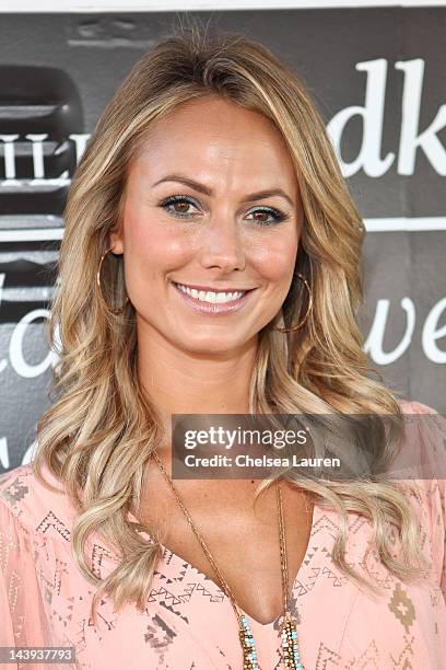 Actress/model Stacy Keibler hosts a tequila cocktail competition and celebrates Cinco de Mayo at Mixology101 & Planet Dailies on May 5, 2012 in Los...