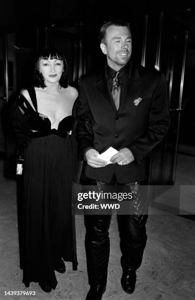 Theirry Mugler attends a Council of Fashion Designers of America event at Lincoln Center in New York City on February 2, 1993.